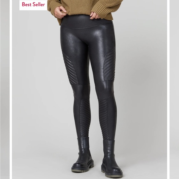 Spanx Moto Faux leather legging - Picture 4 of 8